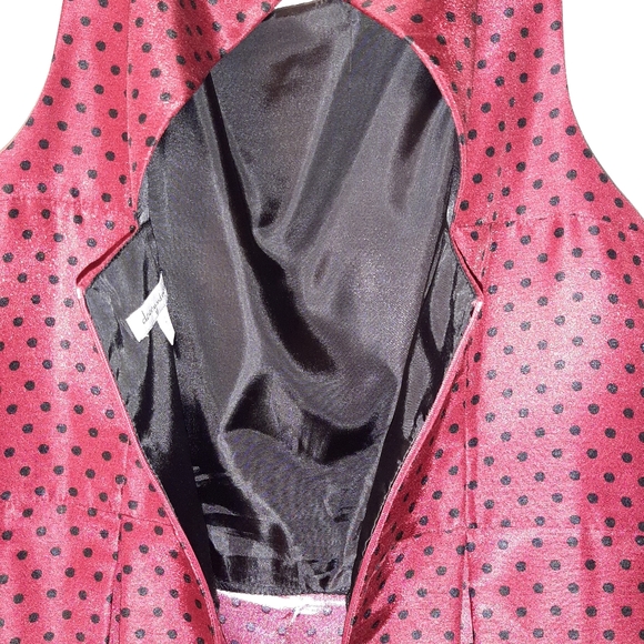 Red polka dot dress - Picture 8 of 10